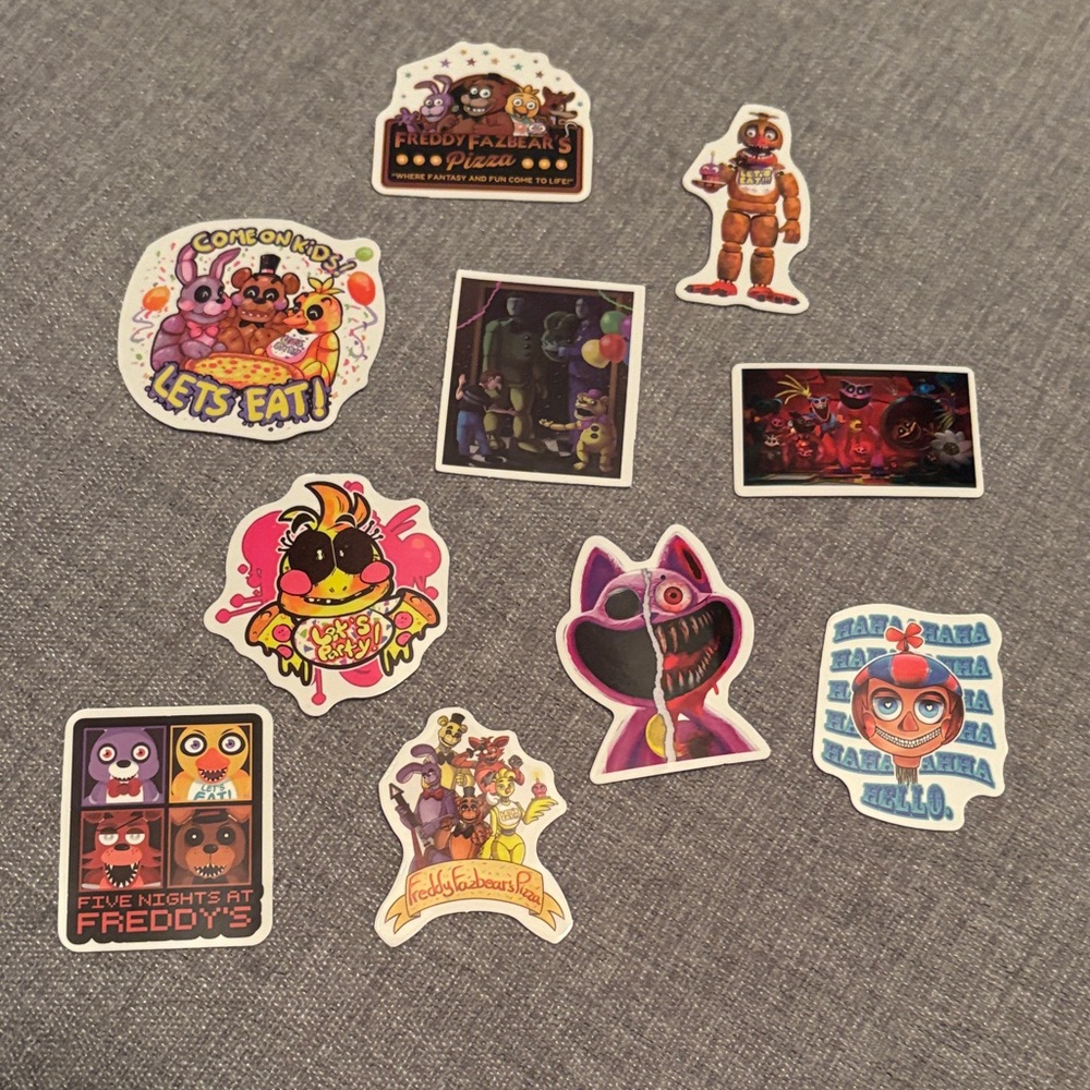 Five Nights at Freddy's Sticker Set